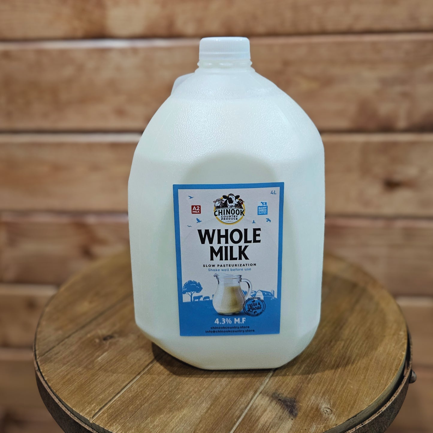 Whole Milk 4L 4.3% M.F