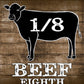 1/8 Beef  [Grass-finished]